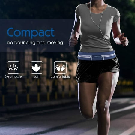 Une course Ceinture Pack MOKO Sports Outdoor Sweatproof réfléchissant taille Une course Ceinture Pack MOKO Sports Outdoor Sweatproof réfléchissant taille